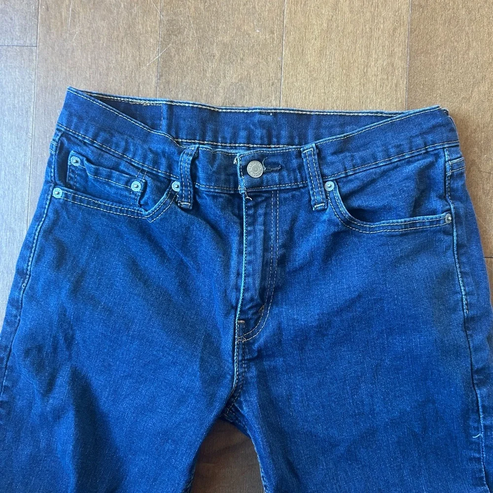 Levi's 511 Men's Blue Jeans 33x34 - Picture 4 of 7